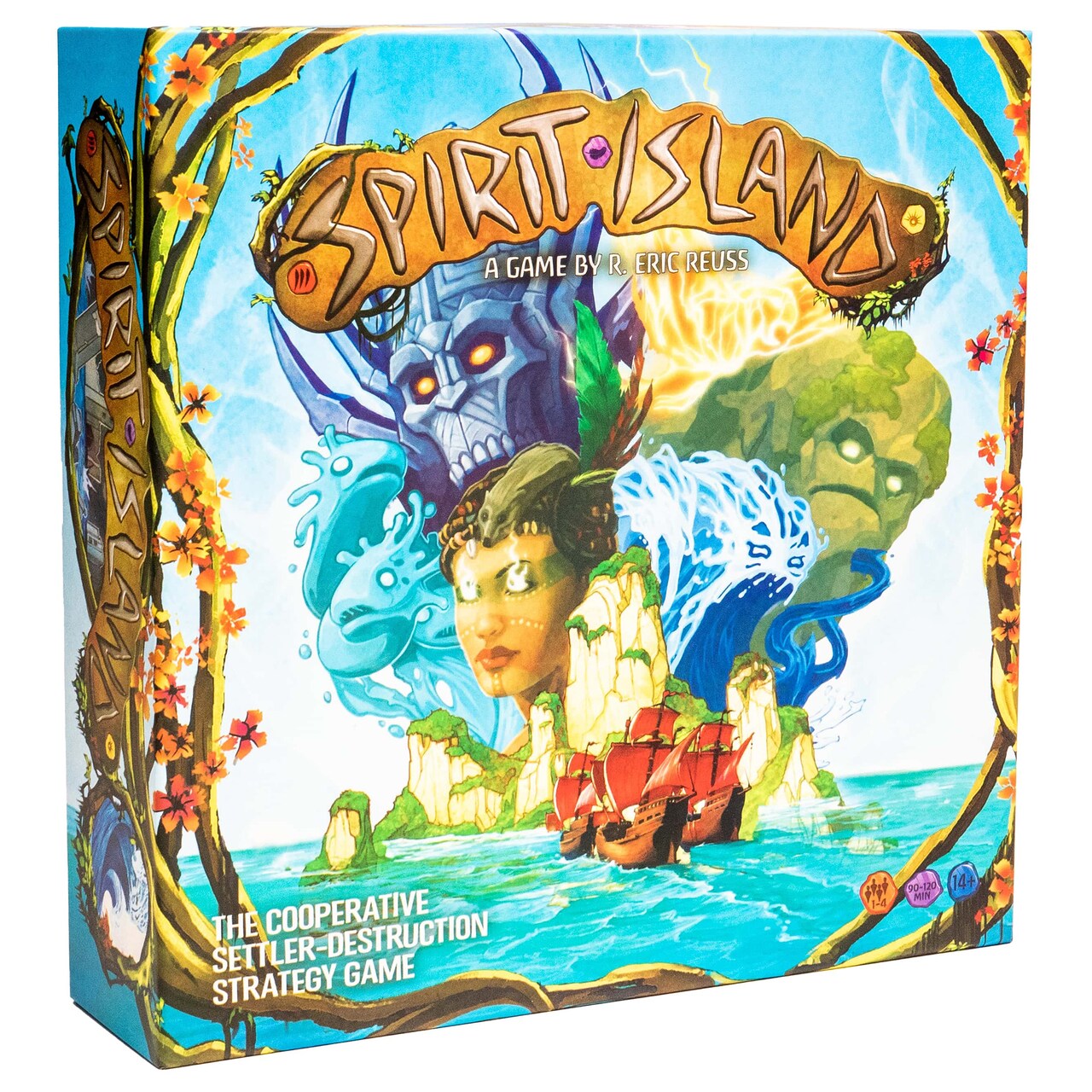 Greater Than Games Spirit Island Core Board Game, 1-4 players